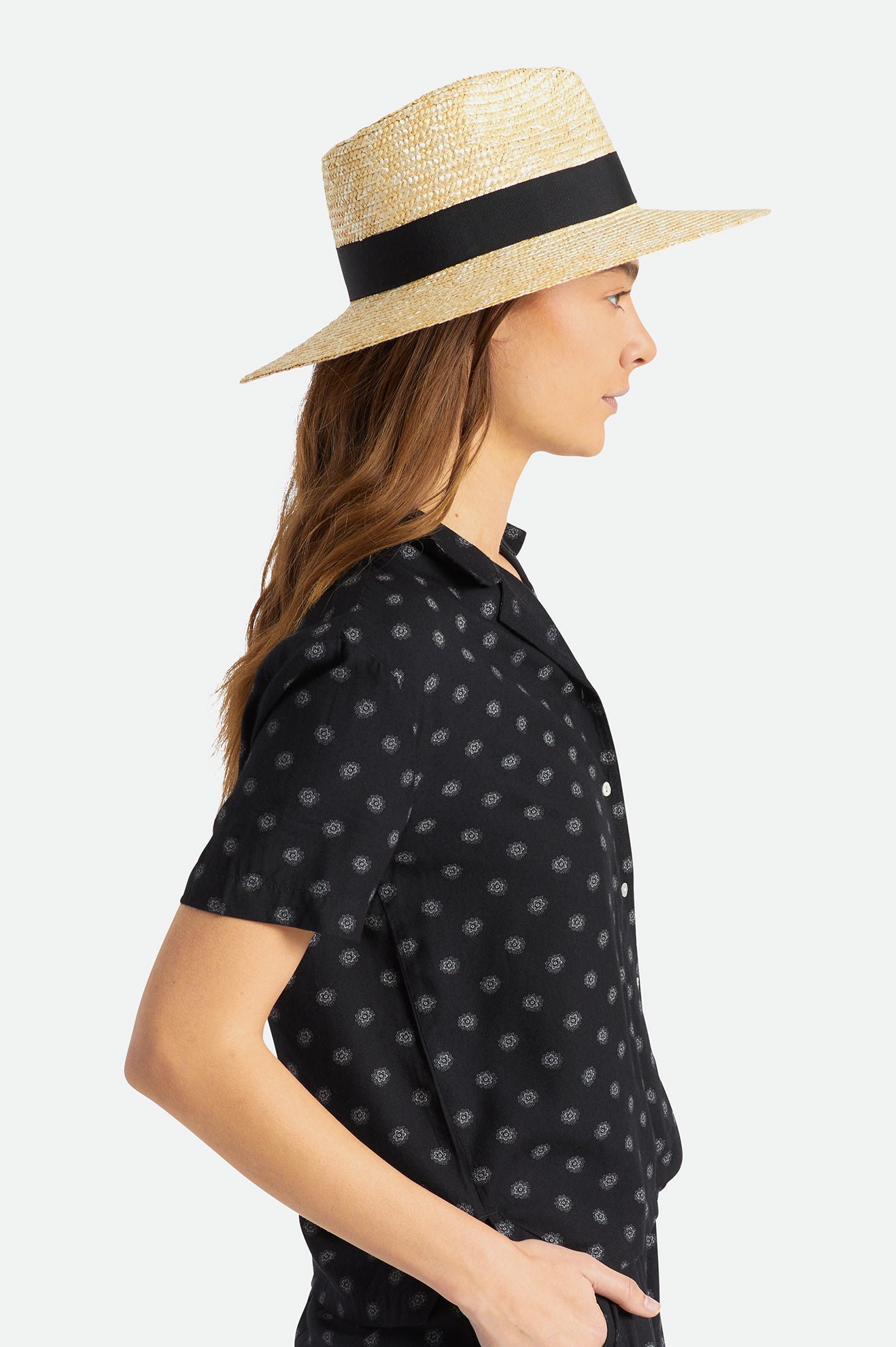 Sombreros De Fieltro Brixton Joanna Hat Mujer Naranjas | 915862WDM