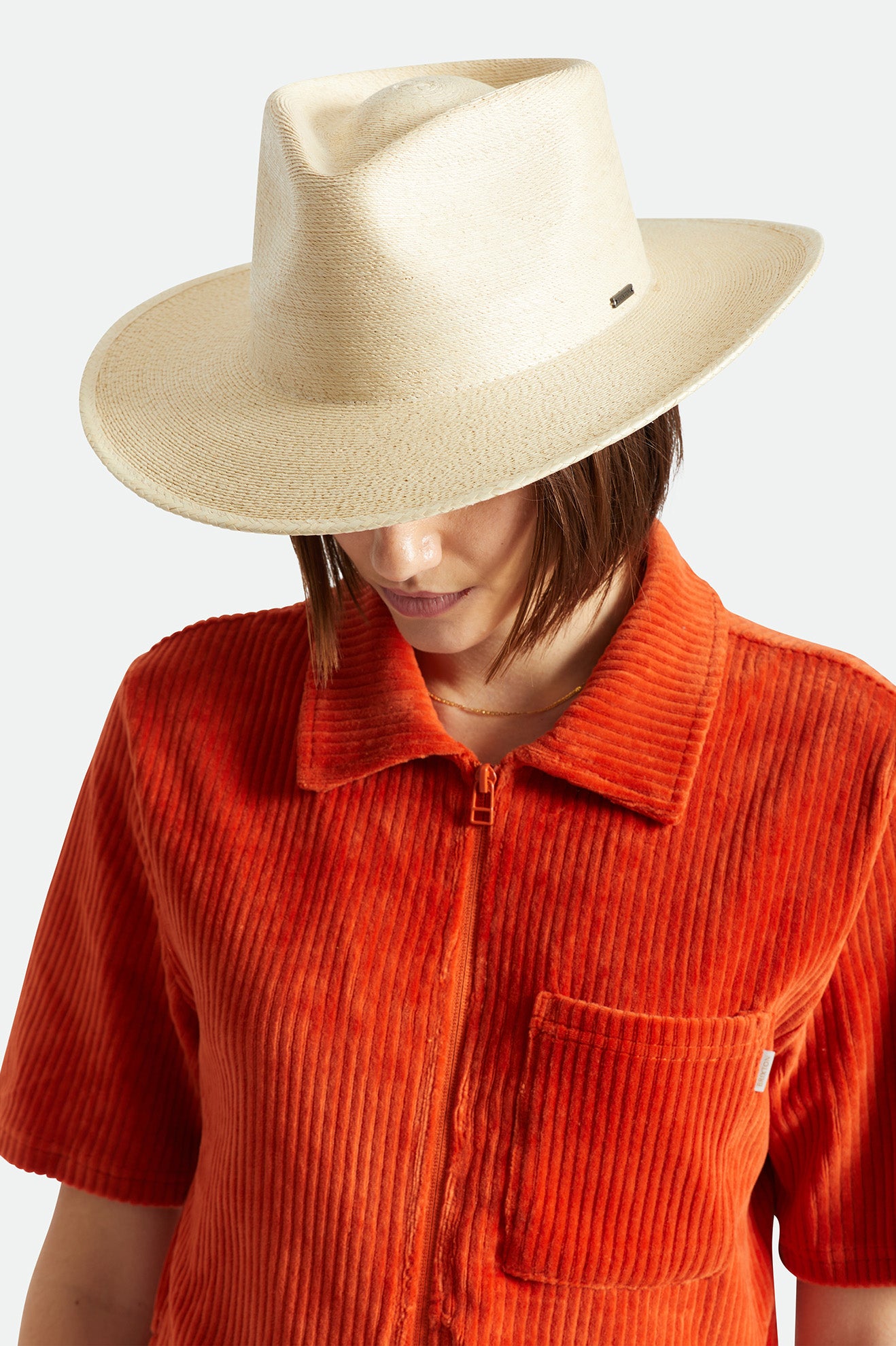 Sombreros De Fieltro Brixton Marcos Fedora Mujer Beige | 784065HCZ