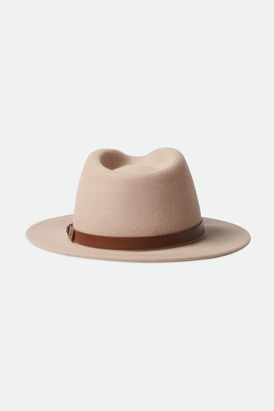 Sombreros De Fieltro Brixton Messer Fedora Mujer Verde Claro | 486971TOH