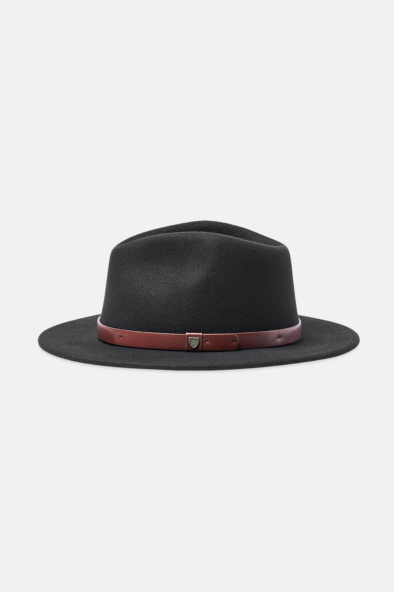 Sombreros De Fieltro Brixton Messer Fedora Mujer Negras | 593048FXP