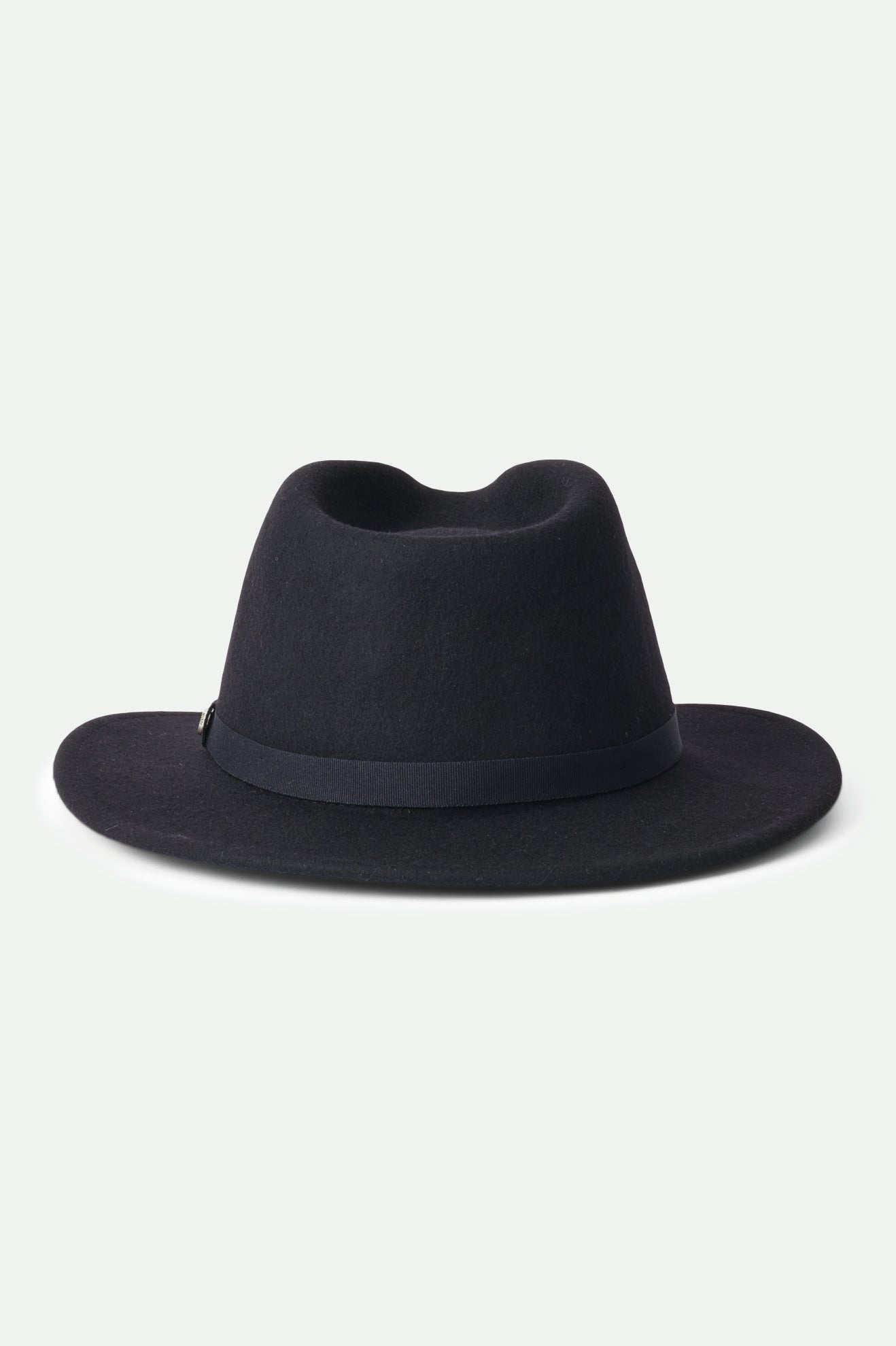 Sombreros De Fieltro Brixton Messer Packable Hombre Negras | 291354QYA