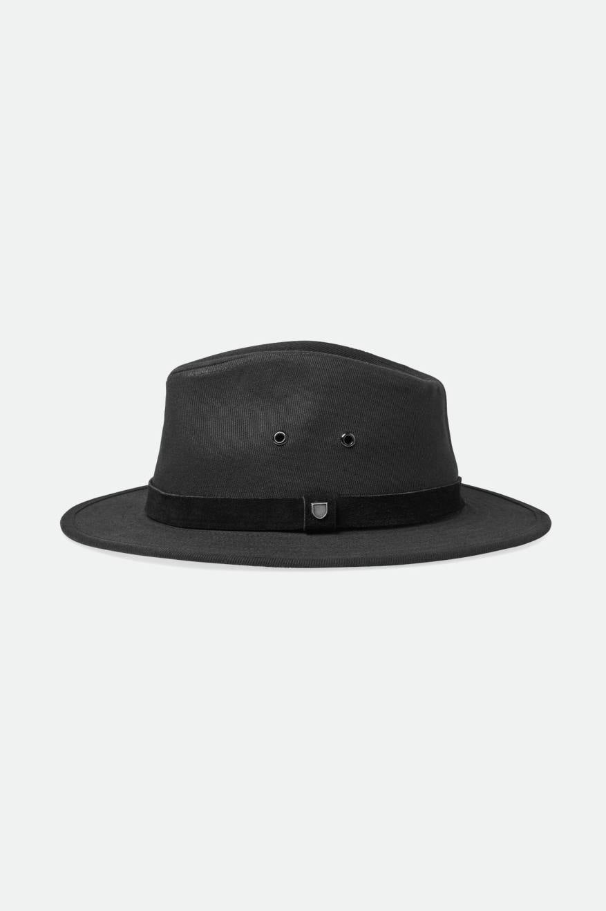 Sombreros De Fieltro Brixton Messer Utility Adventure Fedora Mujer Negras | 257418DZQ