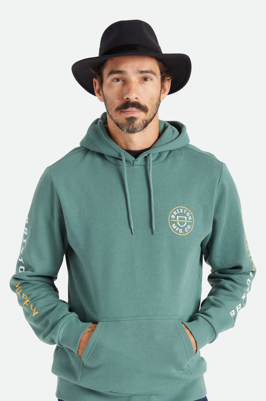 Sombreros De Fieltro Brixton Messer Utility Adventure Hombre Negras | 453982HAU