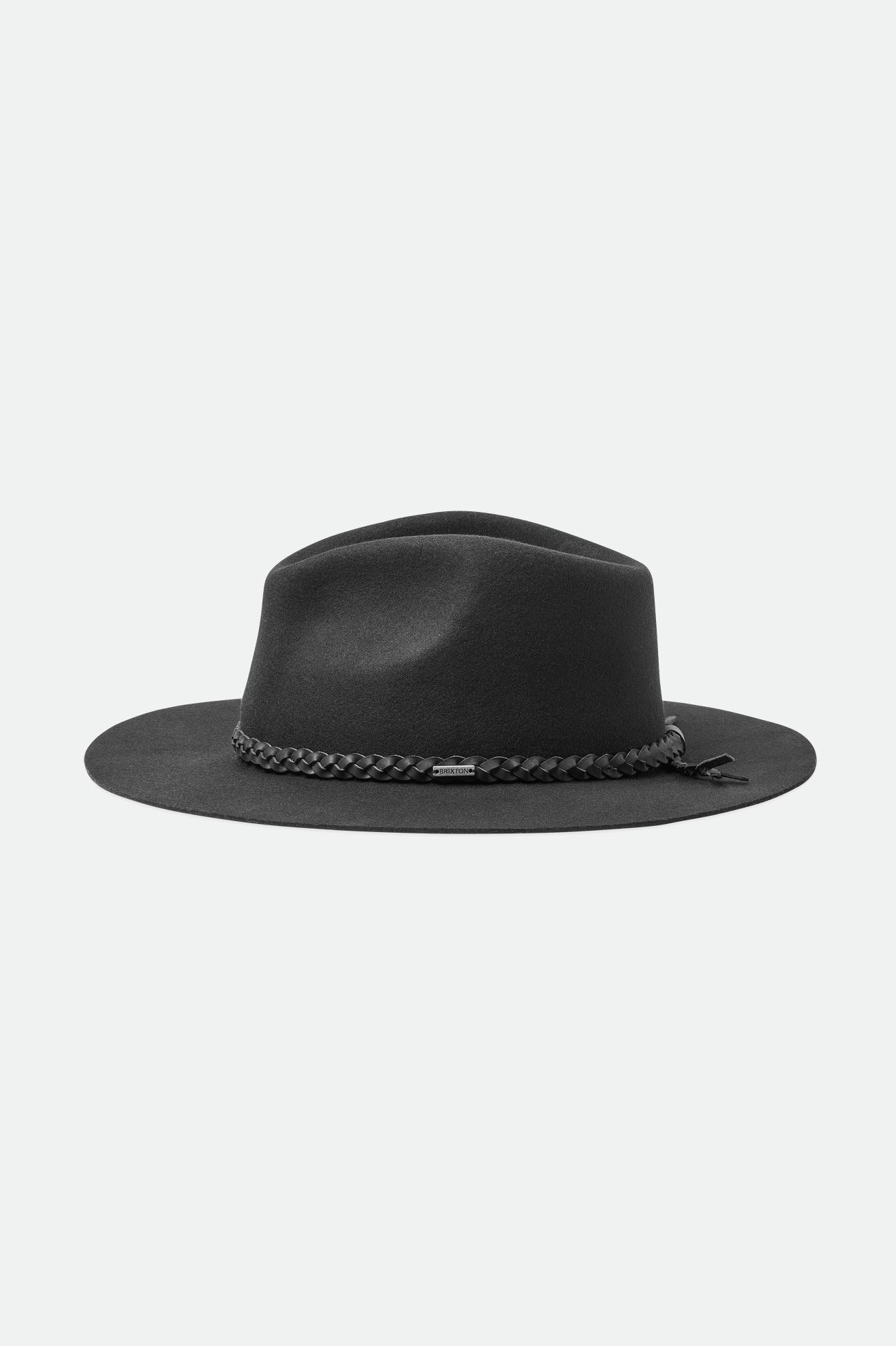 Sombreros De Fieltro Brixton Messer Western Hombre Negras | 349102LXS