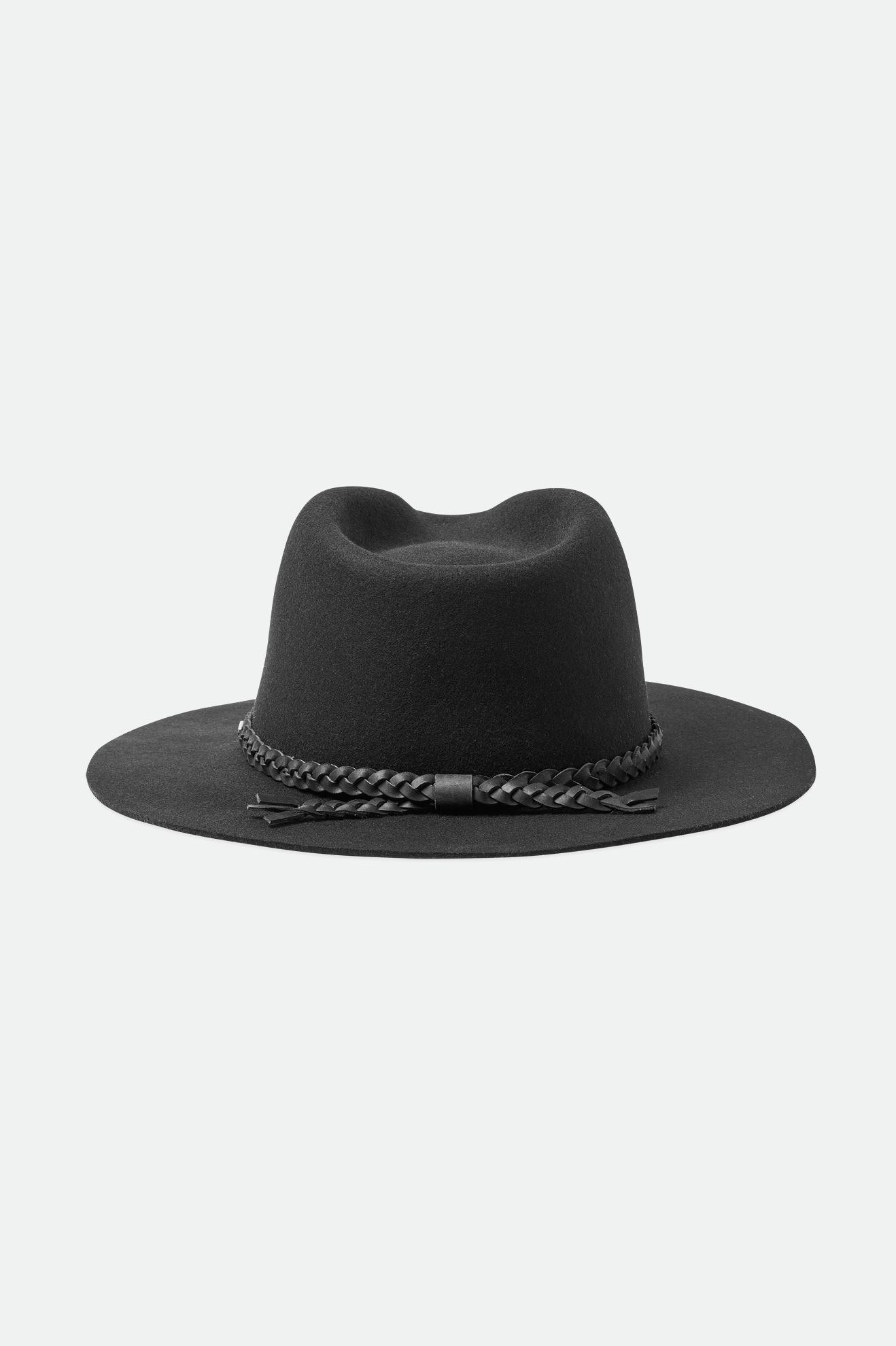 Sombreros De Fieltro Brixton Messer Western Hombre Negras | 349102LXS