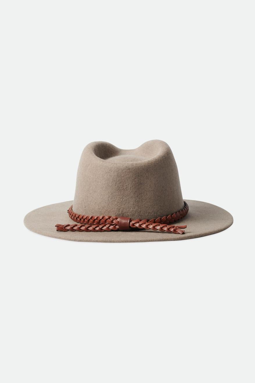 Sombreros De Fieltro Brixton Messer Western Hombre Beige | 530291VIW