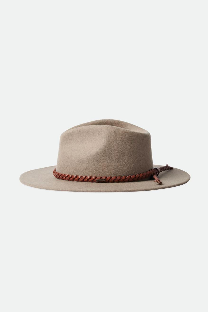 Sombreros De Fieltro Brixton Messer Western Hombre Beige | 530291VIW