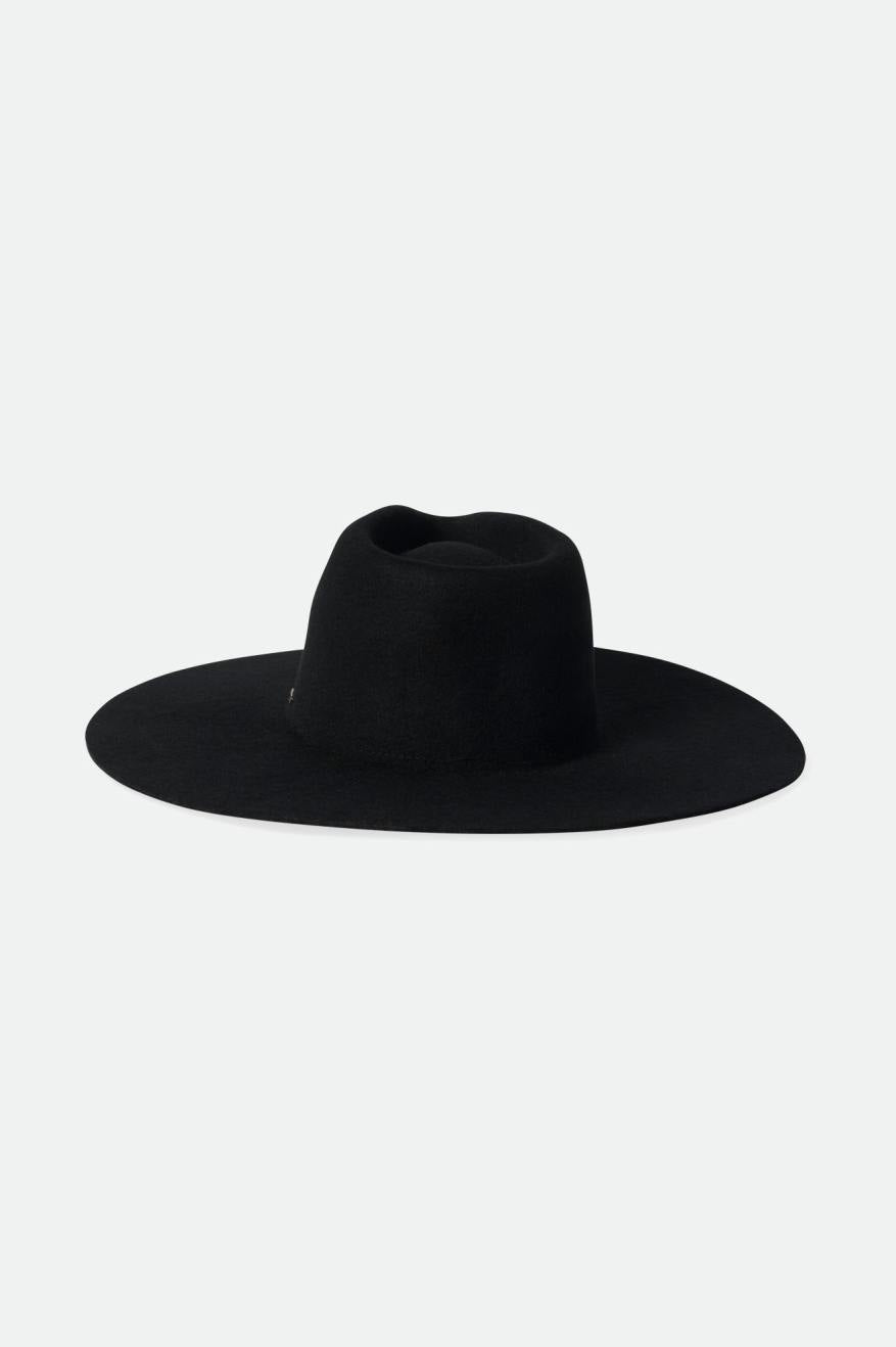 Sombreros De Fieltro Brixton Primrose Felt Fedora Mujer Negras | 840157ZRJ