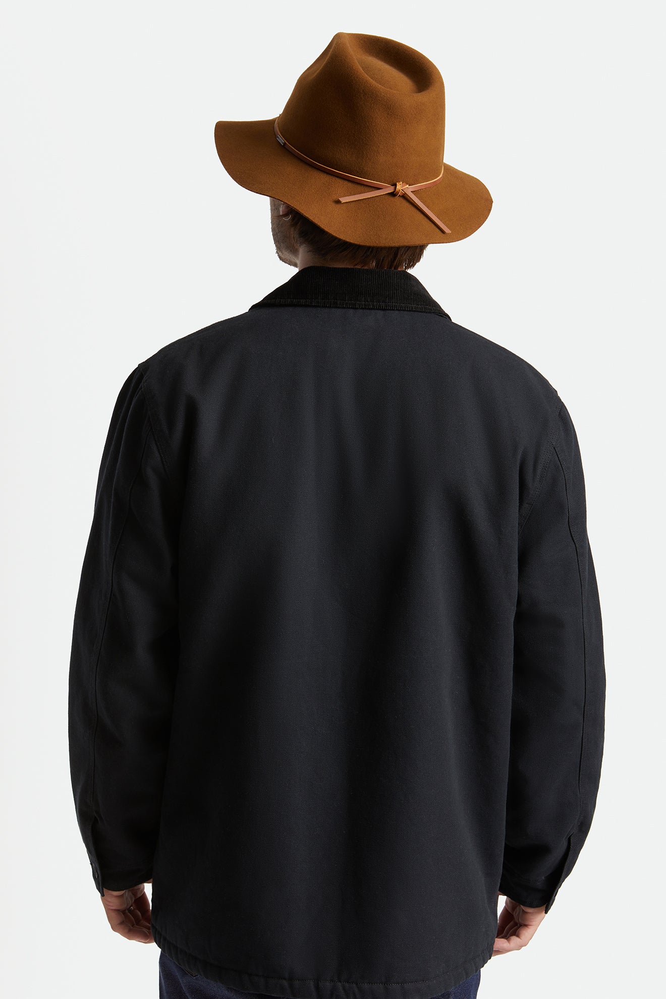 Sombreros De Fieltro Brixton Wesley Packable Hombre Cafe | 509216FLP