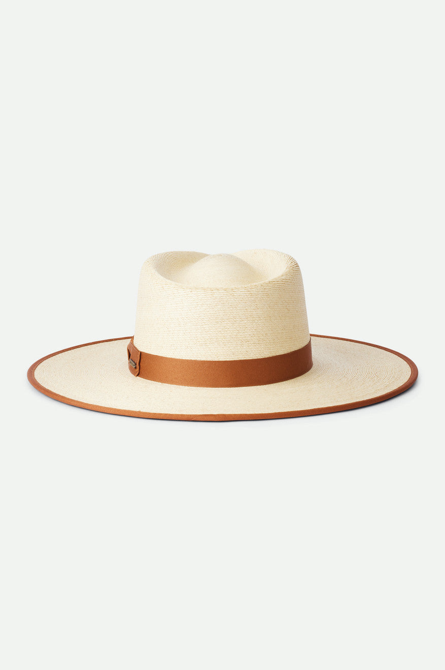 Sombreros De Pajas Brixton Jo Rancher Mujer Beige | 483062UCL