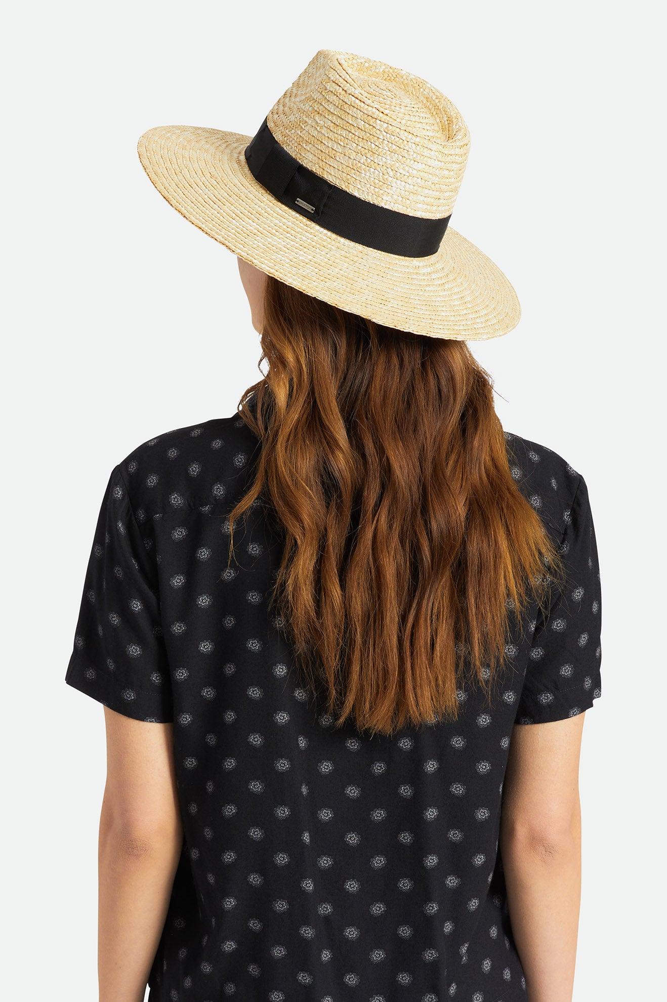 Sombreros De Pajas Brixton Joanna Mujer Naranjas | 486129GDY