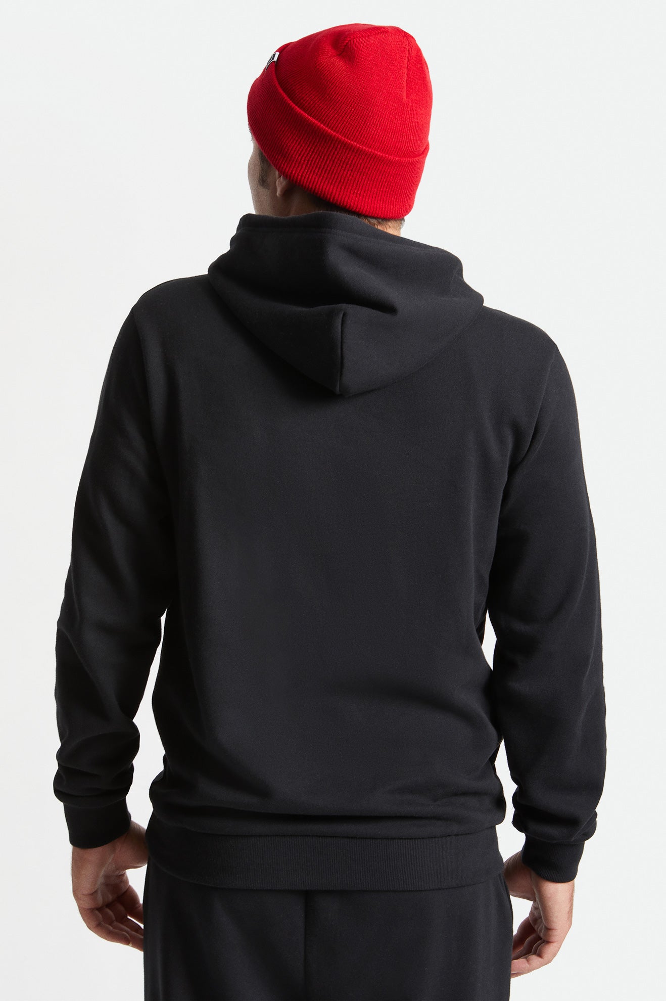 Sudadera Con Capucha Brixton Alton Hombre Negras | 974082NUR