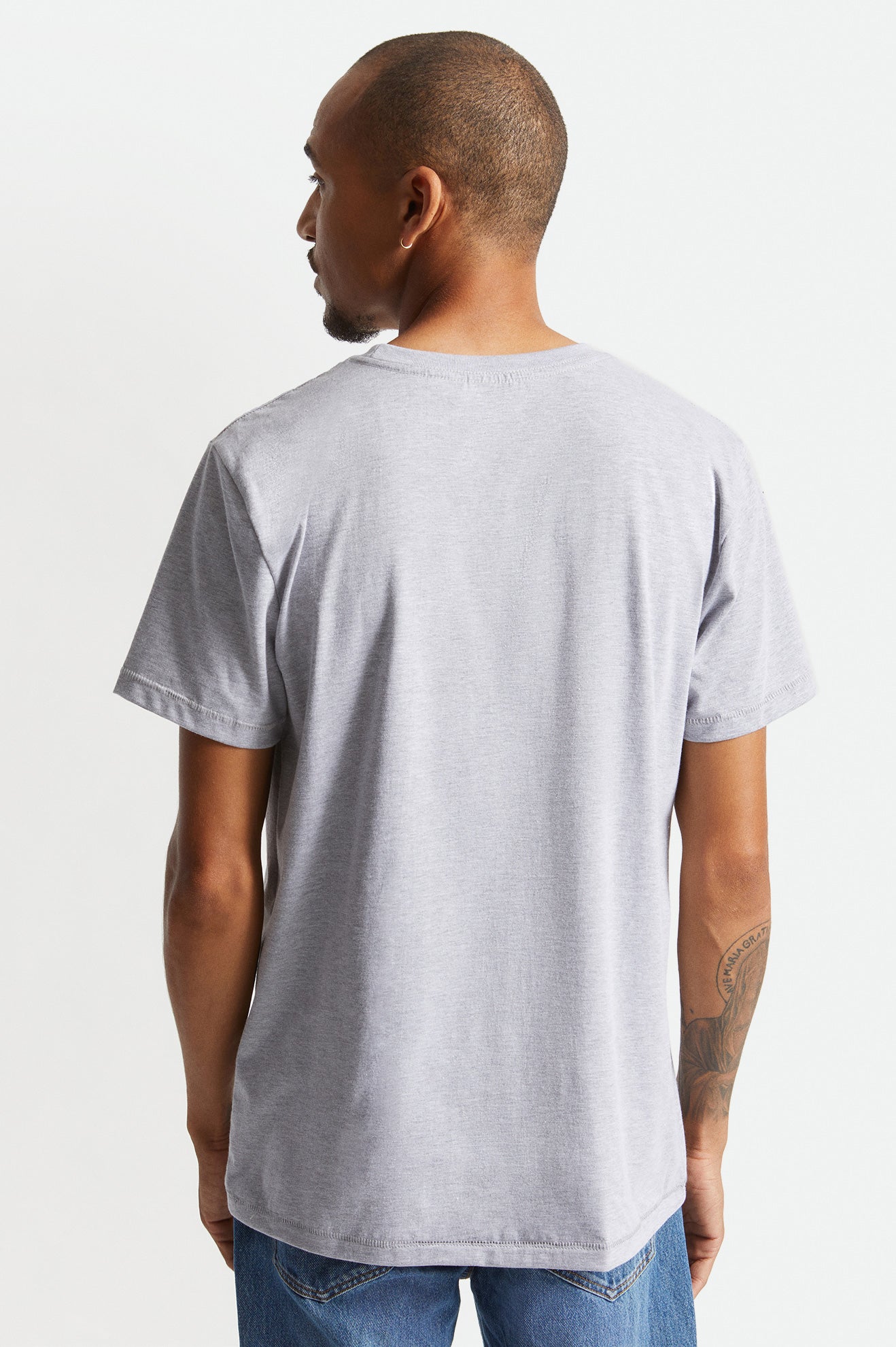 Tops Brixton Basic S/S Tailored Hombre Gris | 127043FXZ