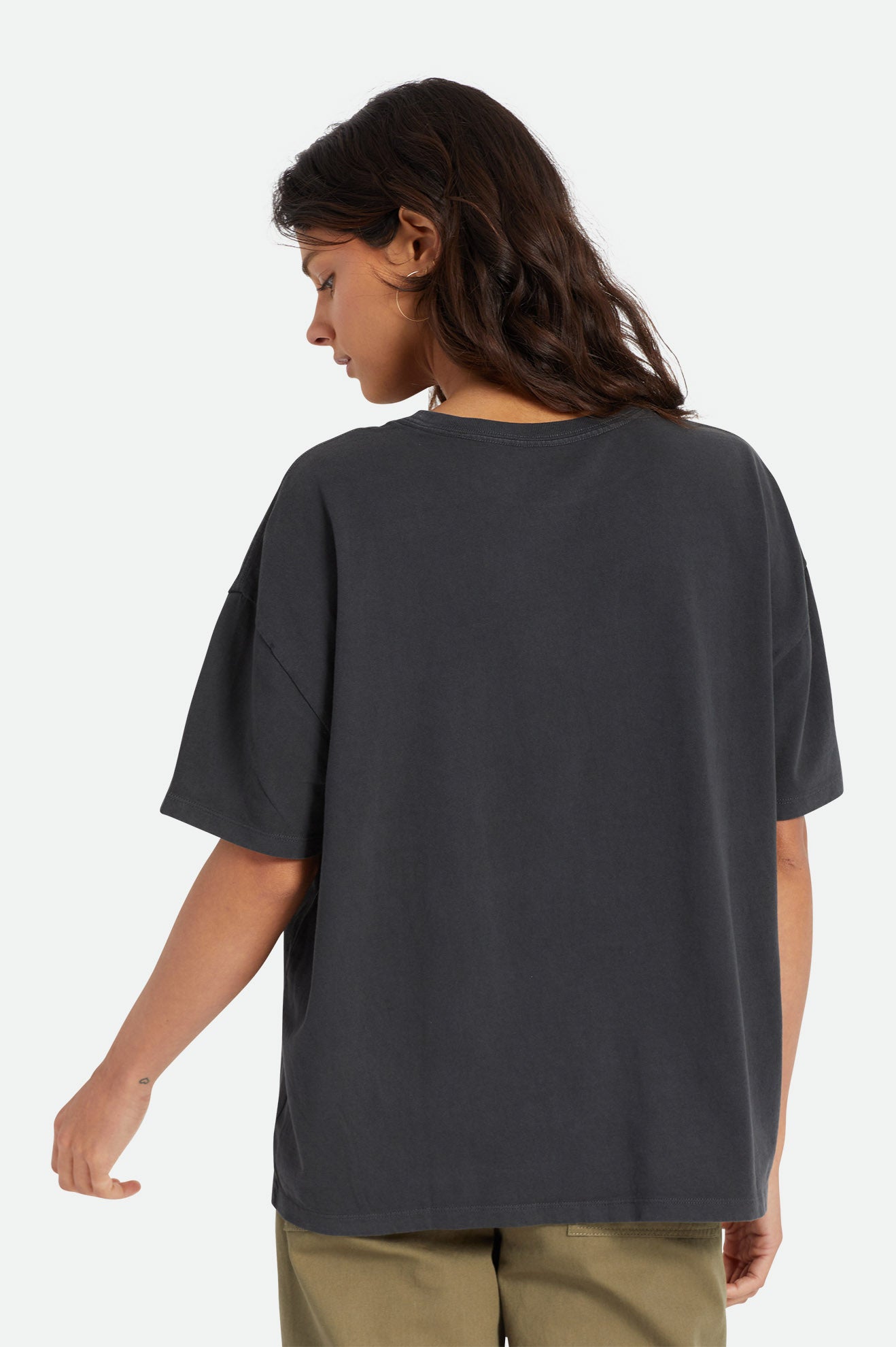 Tops Brixton Oversized Boyfriend Mujer Negras | 230485REZ