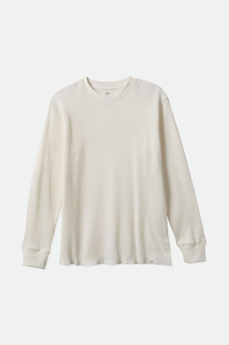 Tops Brixton Reserve Thermal L/S Hombre Blancas | 180423YDH