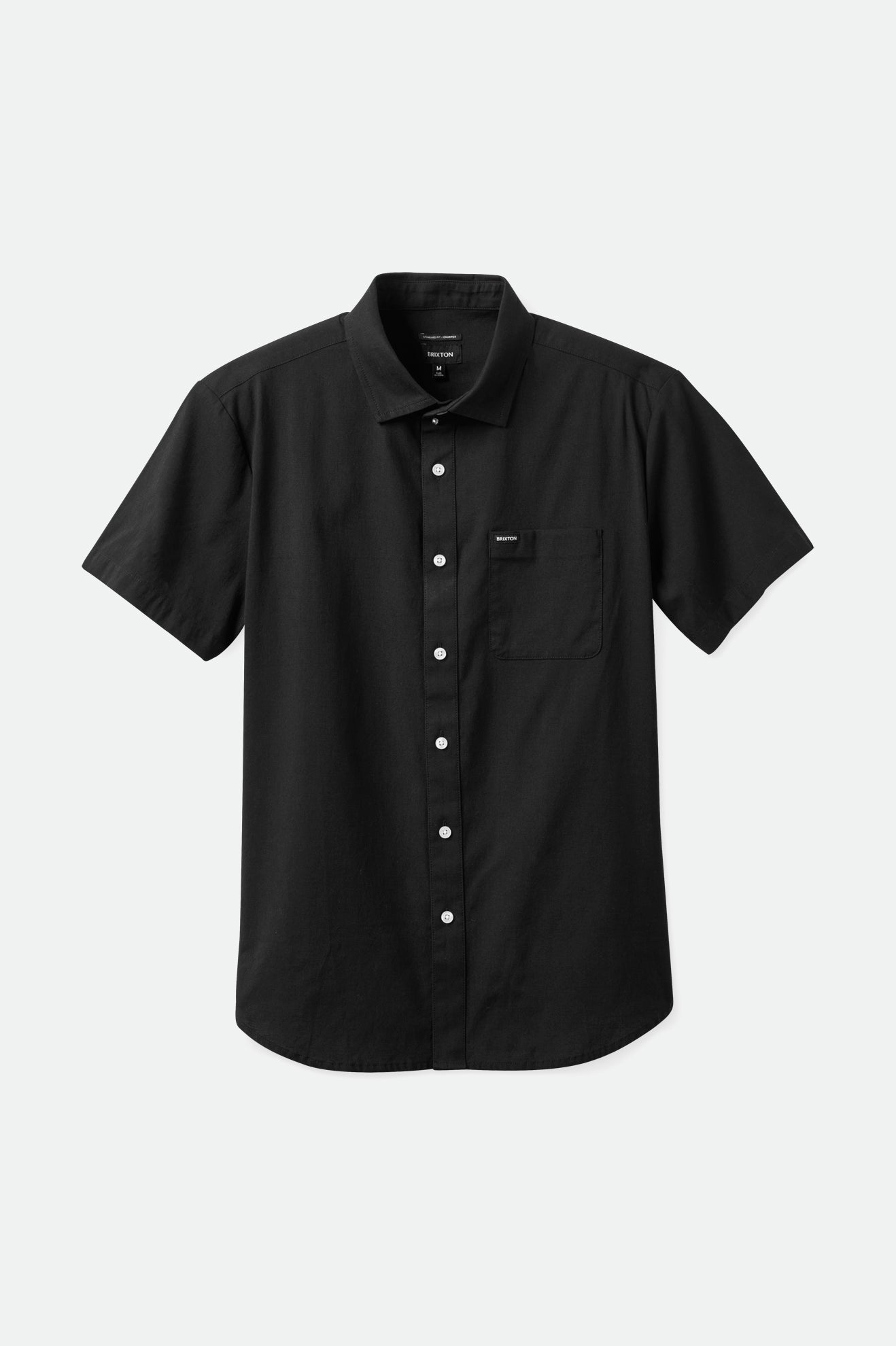 Tops Tejidos Brixton Charter Oxford S/S Hombre Negras | 691854KBR