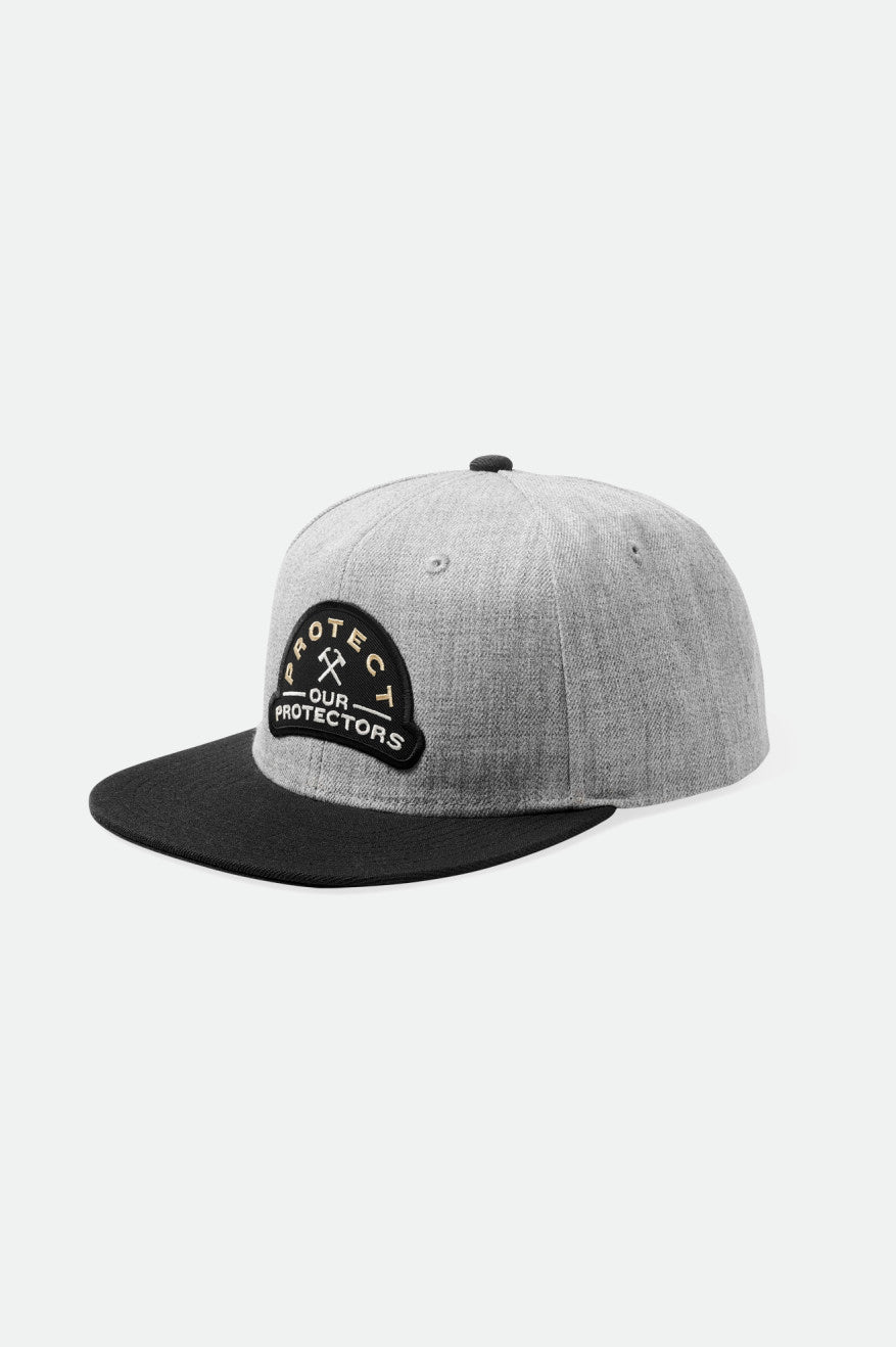 Gorras Brixton Coors Protector MP Hombre Gris Claro Negras | 506384NUO