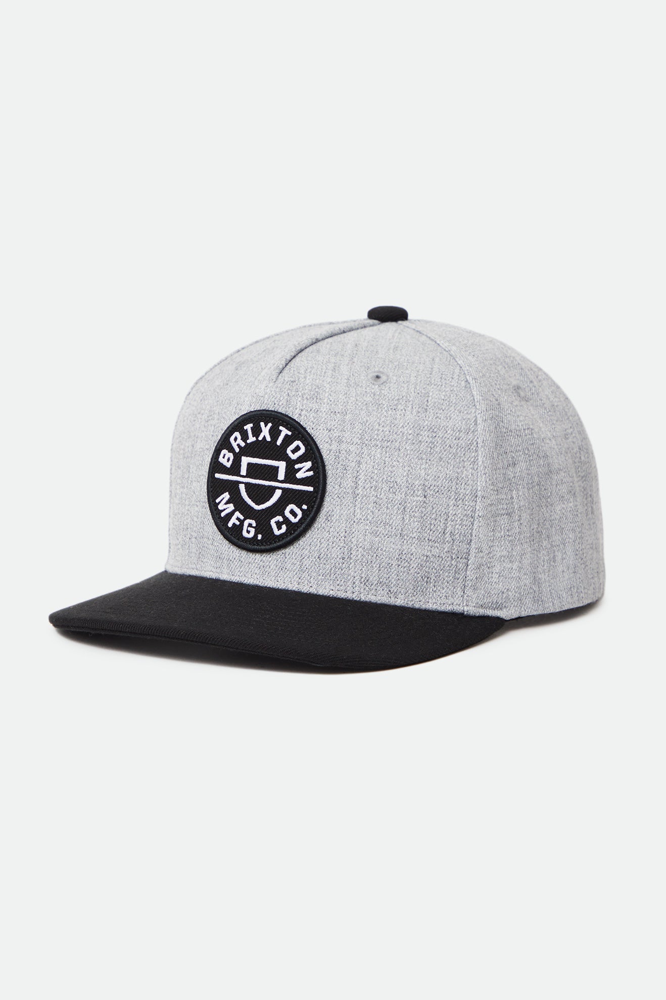 Gorras Brixton Crest C NetPlus MP Hombre Gris Negras | 506879NZM