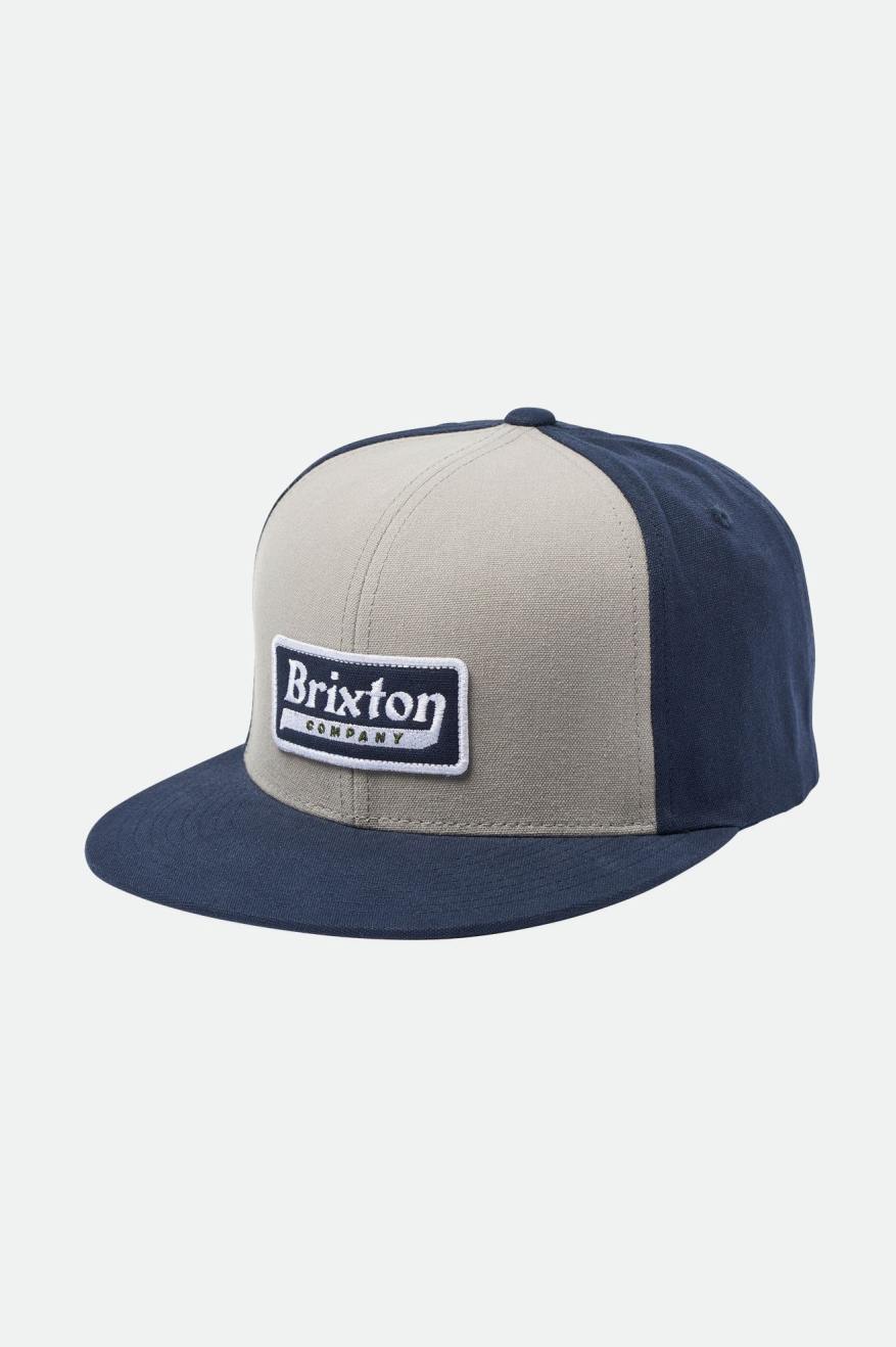 Gorras Brixton Steadfast HP Hombre Azul Marino Gris | 103786KZH