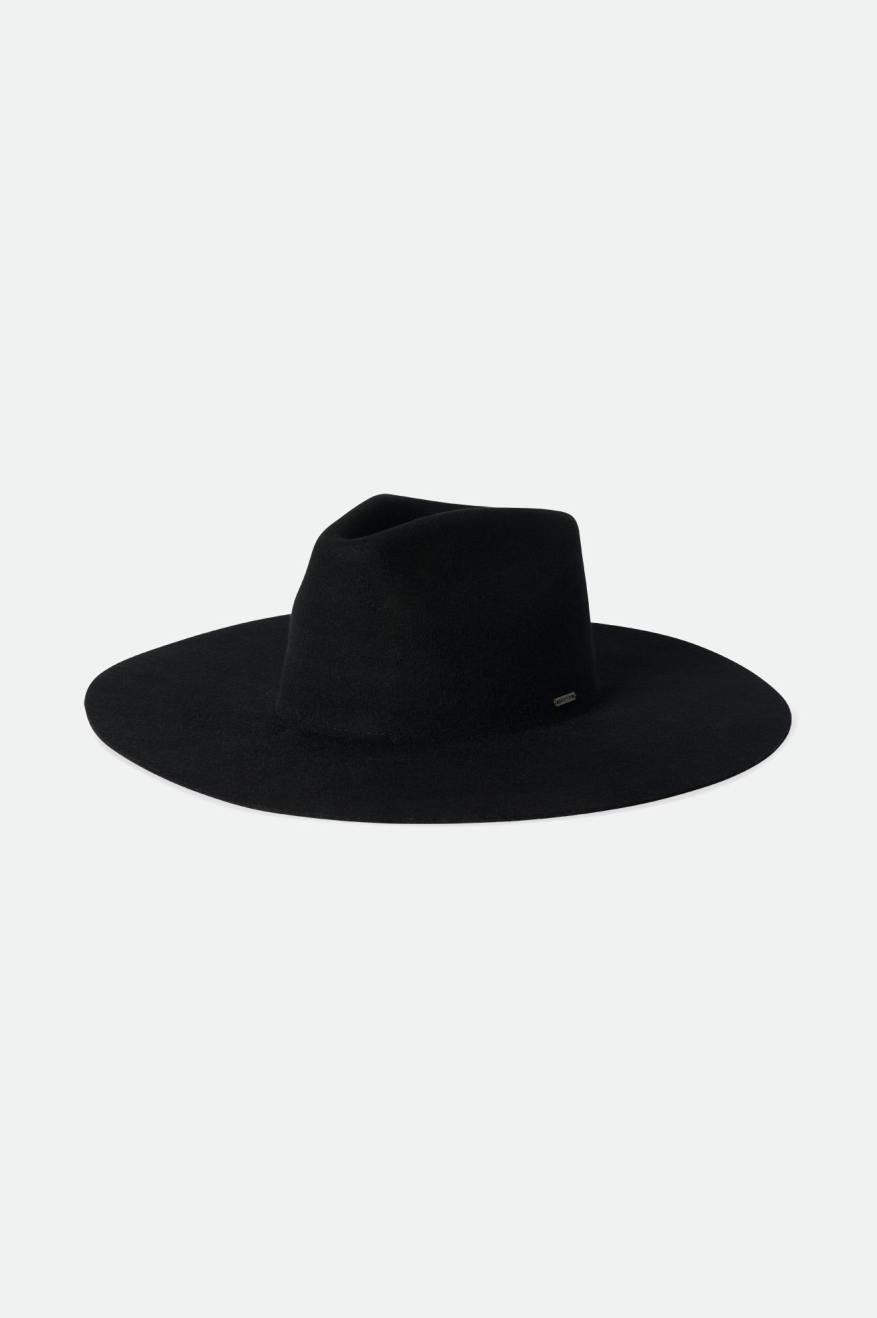 Sombreros De Fieltro Brixton Primrose Felt Fedora Mujer Negras | 840157ZRJ